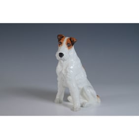 Royal Staffordshire Figurine, Wirehaired Fox Terrier