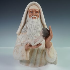 Goebel Crafts by Laszlo Ispanky, Abraham and Isaac Bust