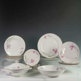 17pc Thomas Germany Floral Dinnerware Set