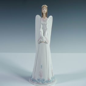 Lladro Porcelain Figurine Bell, Sounds of Peace 1006473, with Original Box