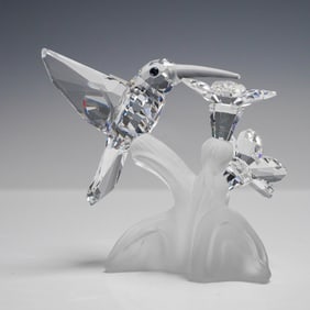 Swarovski Crystal Figurine, Hummingbird