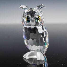 Swarovski Crystal Figurine, Night Owl