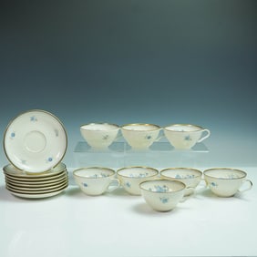 16pc Thomas Ivory Bavaria Cup and Saucer Set