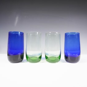 4pc Vintage Iced Tea Glasses