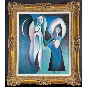 Philip Perkins (1907-1970) Original Untitled, Signed