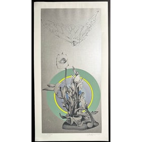 Rita Simon (1938) Screenprint Chance Encounter signed