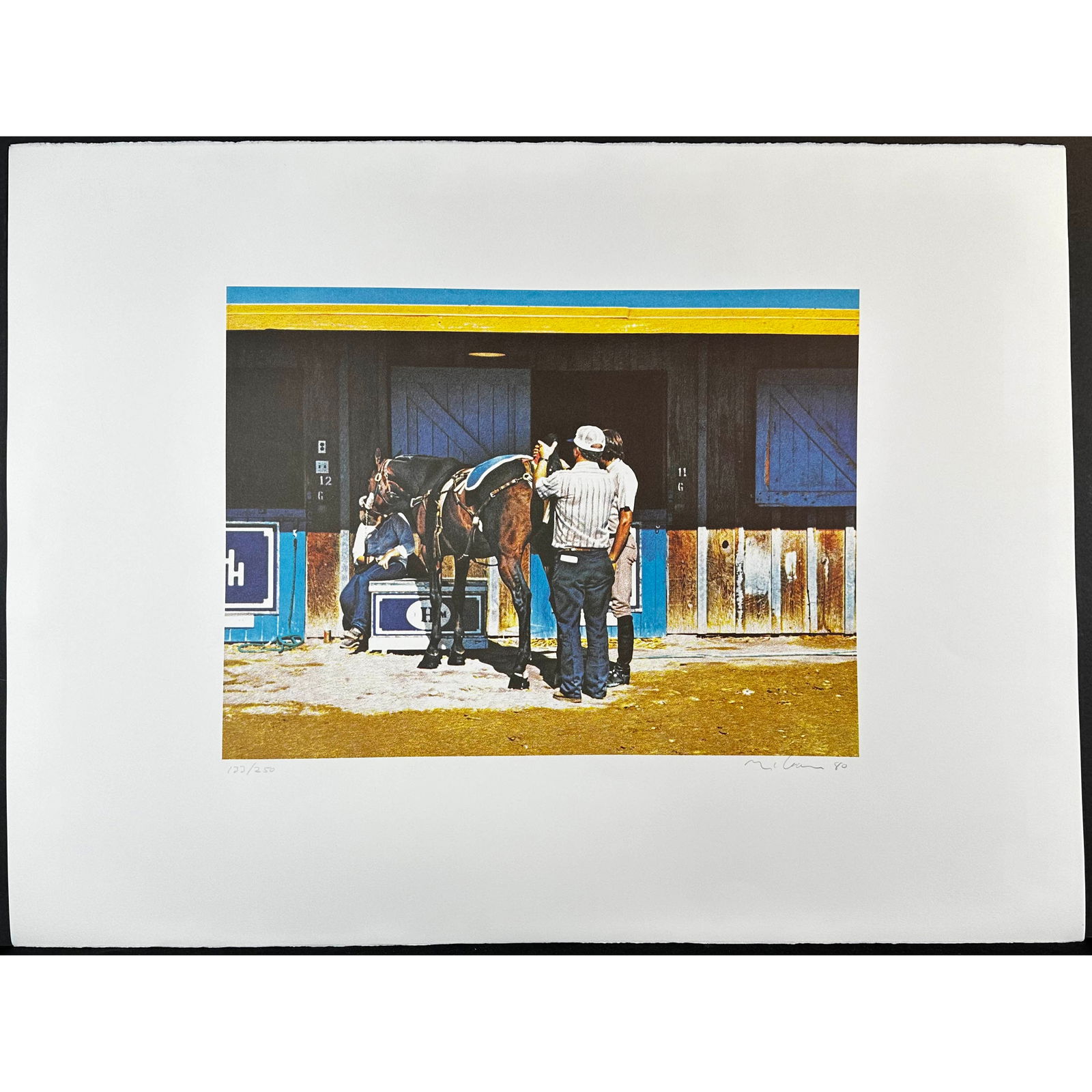 Richard McLean (American 1934-2014) Lithograph Lucky Penny (1 of 3)