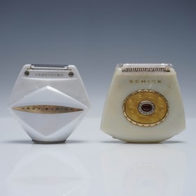 2pc Lady Schick Patrician and Crown Jewel Electric Shavers