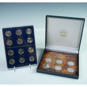 2pc 2009 United States Territory Quarter Dollar Collections