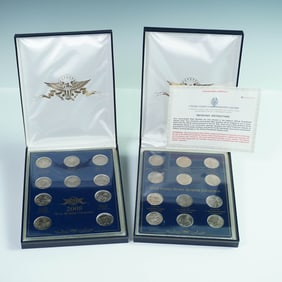 2pc United States Commemorative Gallery Quarter Sets