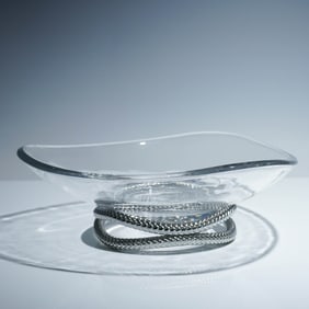 Nambe by Sean O'Hara Centerpiece Bowl, Braid