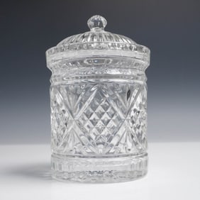 Shannon Crystal Dublin Collection Lidded Candy Dish with Box