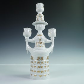 Rosenthal Studio Line Candelabrum, Bjorn Wiinblad Design with Hat