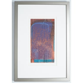 Joseph Almyda, Color Silkscreen on Paper, Cargoes, Signed