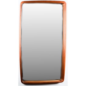 Aksel Kjersgaard, Danish Mid-Century Modern Teak Wall Mirror
