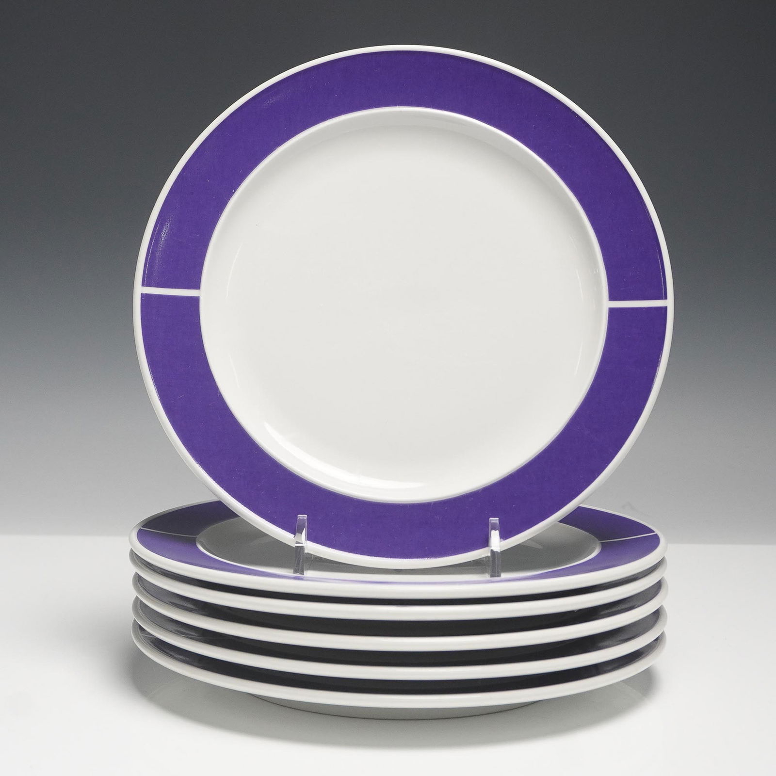 6pc Rosenthal Studio-Line Plates, Joy 6 Design (1 of 3)