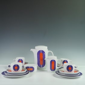 19pc Rosenthal Studio-Linie Brunch Set, Joy Six Pattern