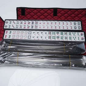 American Style Mah Jongg Set with Accessories and Carrying Case