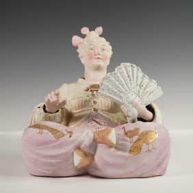 Continental Bisque Nodder Figure