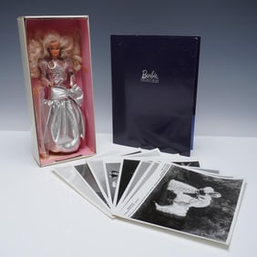9pc Barbie Collectibles Set with Promotional Photos