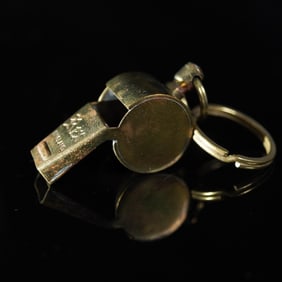 Vintage REX Brass Whistle