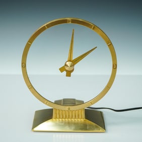 Jefferson Golden Hour Mid Century Electric Clock