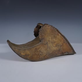 Brass Spanish Conquistador Stirrup Shoe