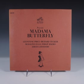 Puccini Madama Butterfly 3-LP Set, RCA Victor Red Seal Dynagroove Mono