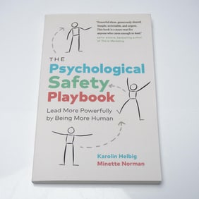 Signed Helbig Norman Softcover Book, Psychological Safety