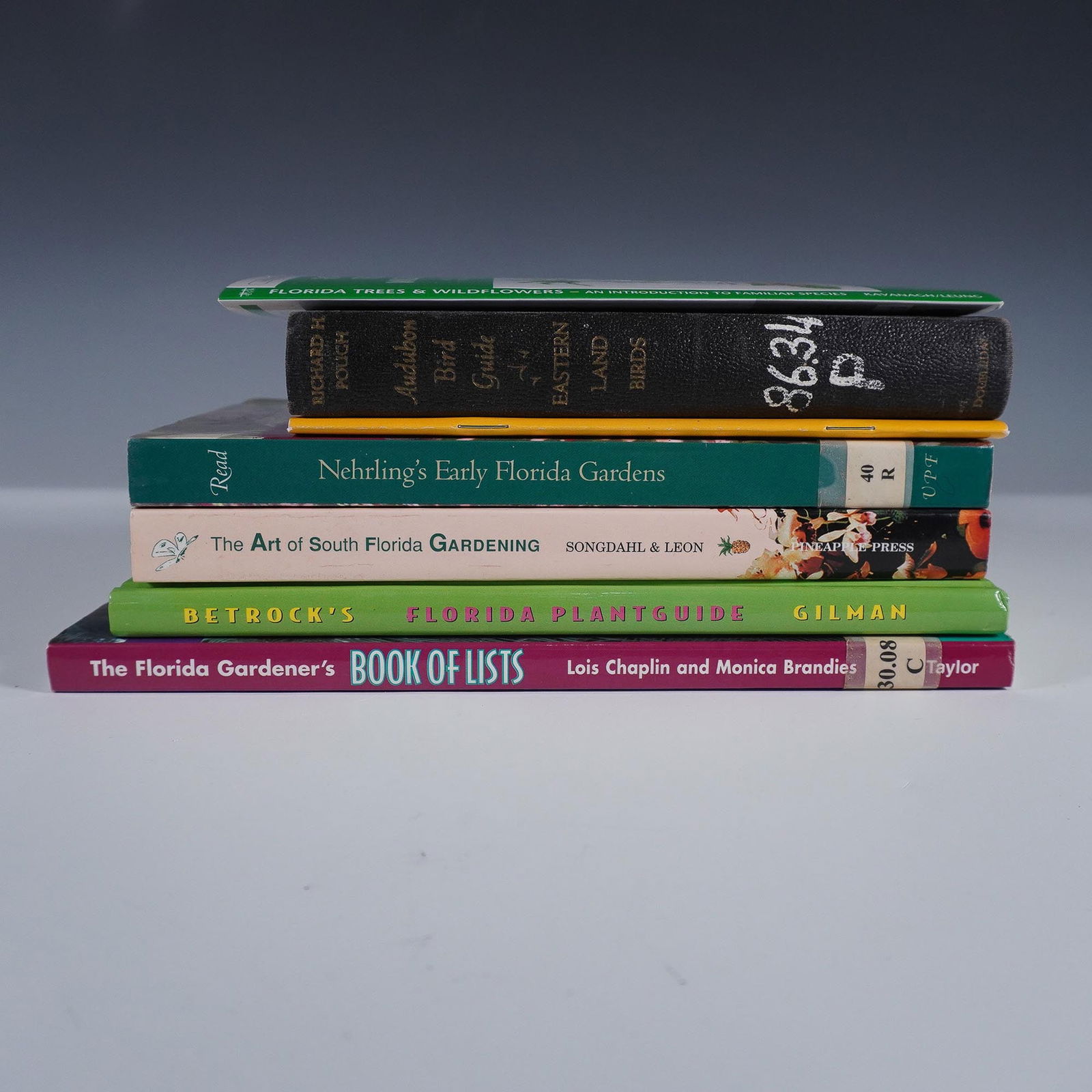 7pc Florida Gardening & Nature Book Lot, Including The Art of South Florida (1 of 6)