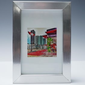 Framed Urban Art Print, Real Miami 2015 Signed