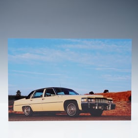 Photograph on Metal Plate, Large & Slow in Yellowstone