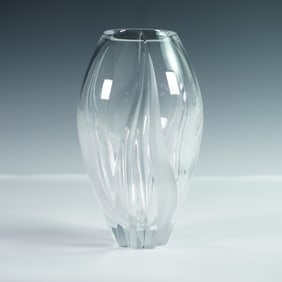 Imperial Faberge Crystal Vase with Original Presentation Case