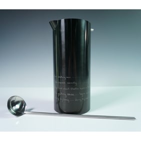 Stelton x Paul Smith Cylinda-Line Anniversary Cocktail Mixer with Stirrer