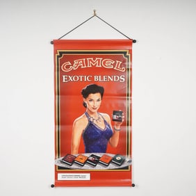 Camel Exotic Blends Hanging Advertising Poster