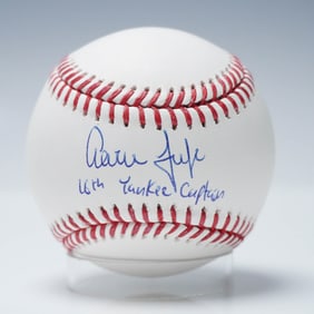 Aaron Judge Autographed MLB Baseball with Inscription