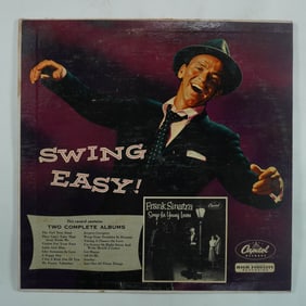 Capitol Records, Vinyl Record, Frank Sinatra Swing Easy