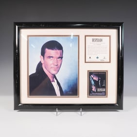 Tom Bates Framed Movie Lithograph, Desperado