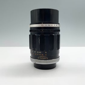 Canon FL 135mm Lens with Leather Case & Caps