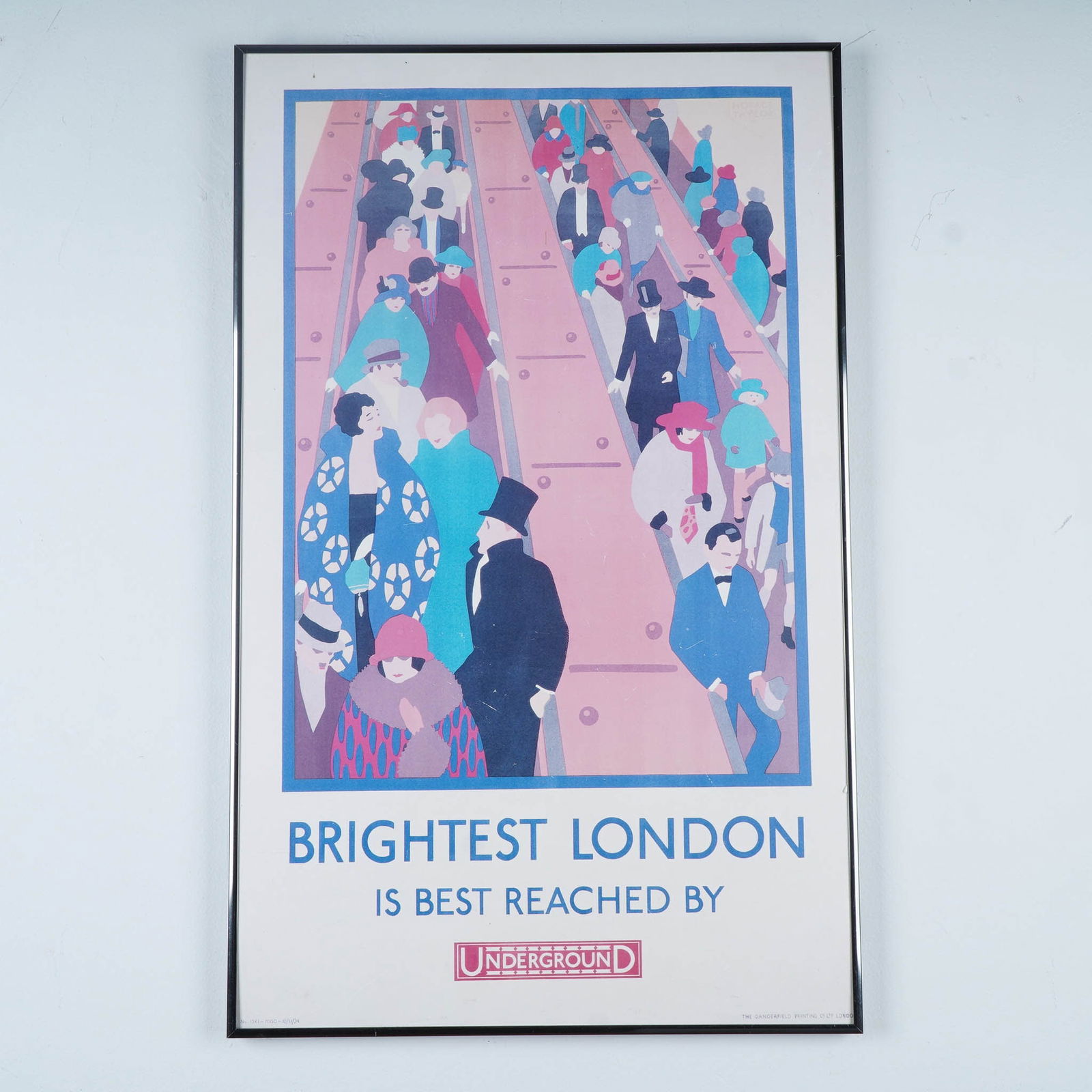After Horace Taylor (1881 - 1934) Brightest London Underground Poster, 1924 (1 of 7)