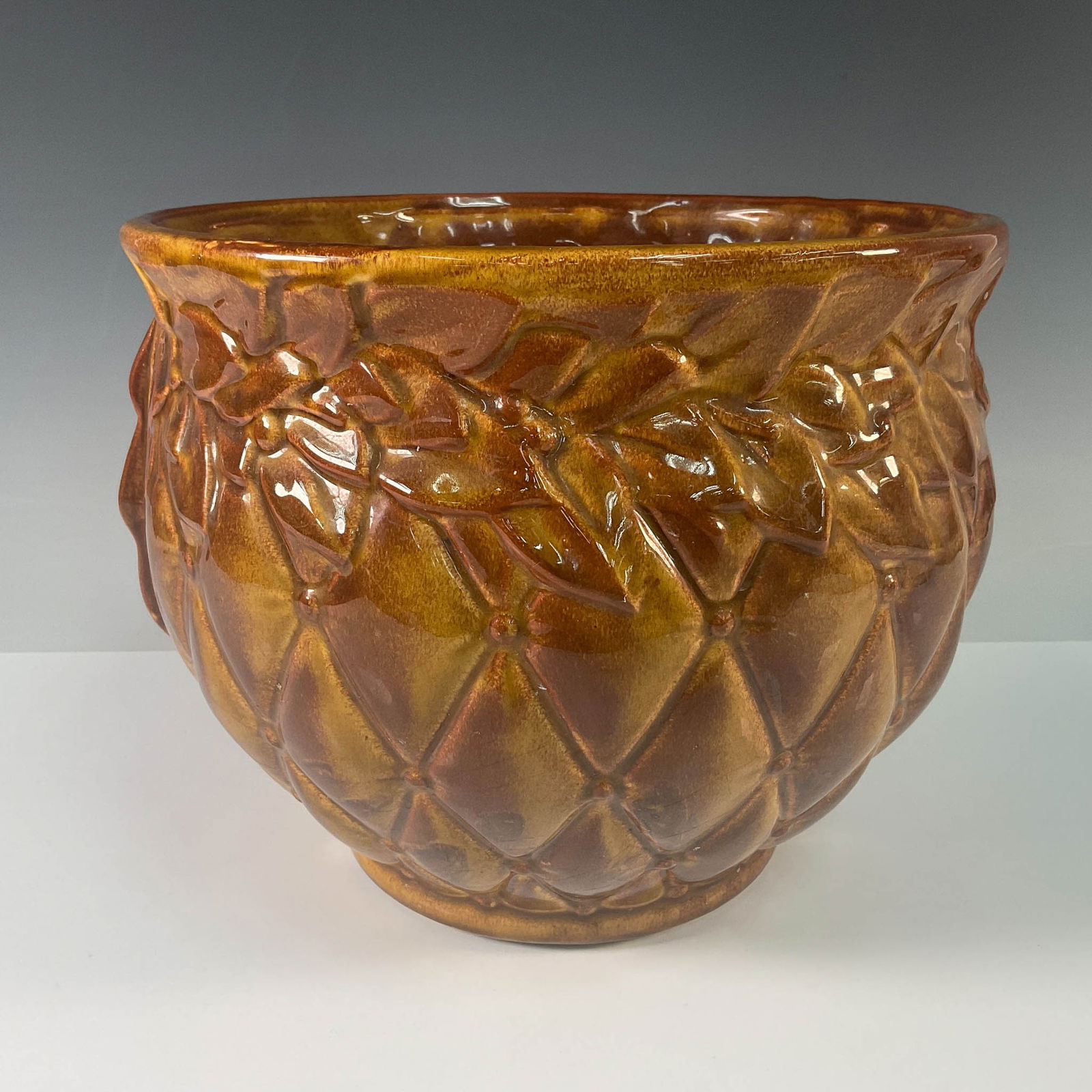 McCoy Quilted Pattern Jardiniere, 1480 (1 of 5)