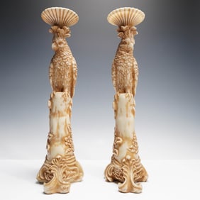 APF Inc. Bird Candlestick Holders