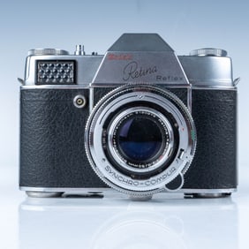 Kodak Retina Reflex Camera with Original Leather Case