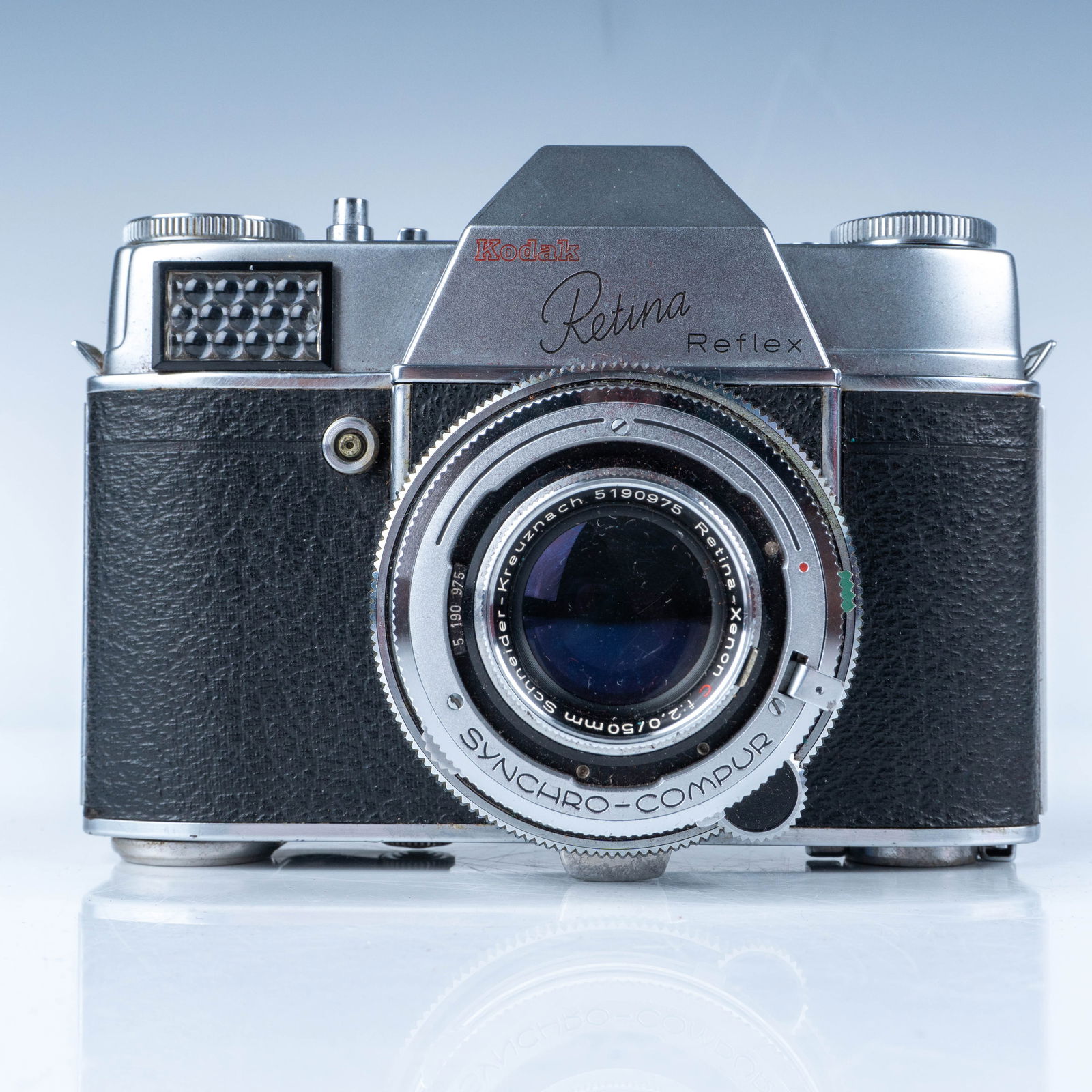 Kodak Retina Reflex Camera with Original Leather Case (1 of 7)