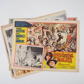 4pc Mexican Lobby Cards, Benjamin, Marco Polo & More