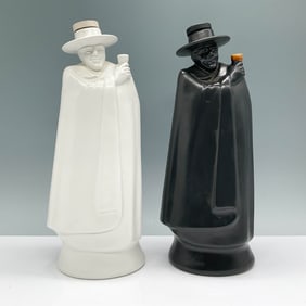 2pc Wedgwood Sandeman Don Decanters