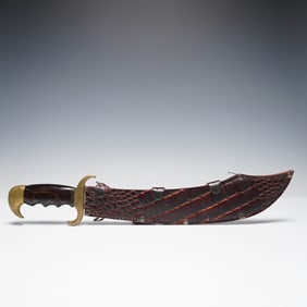 Jaws 721 Curved Hunting Knife with Sheath