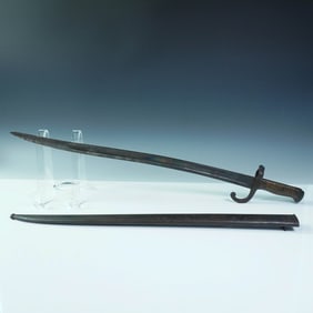 French M1874 Gras Bayonet with Scabbard