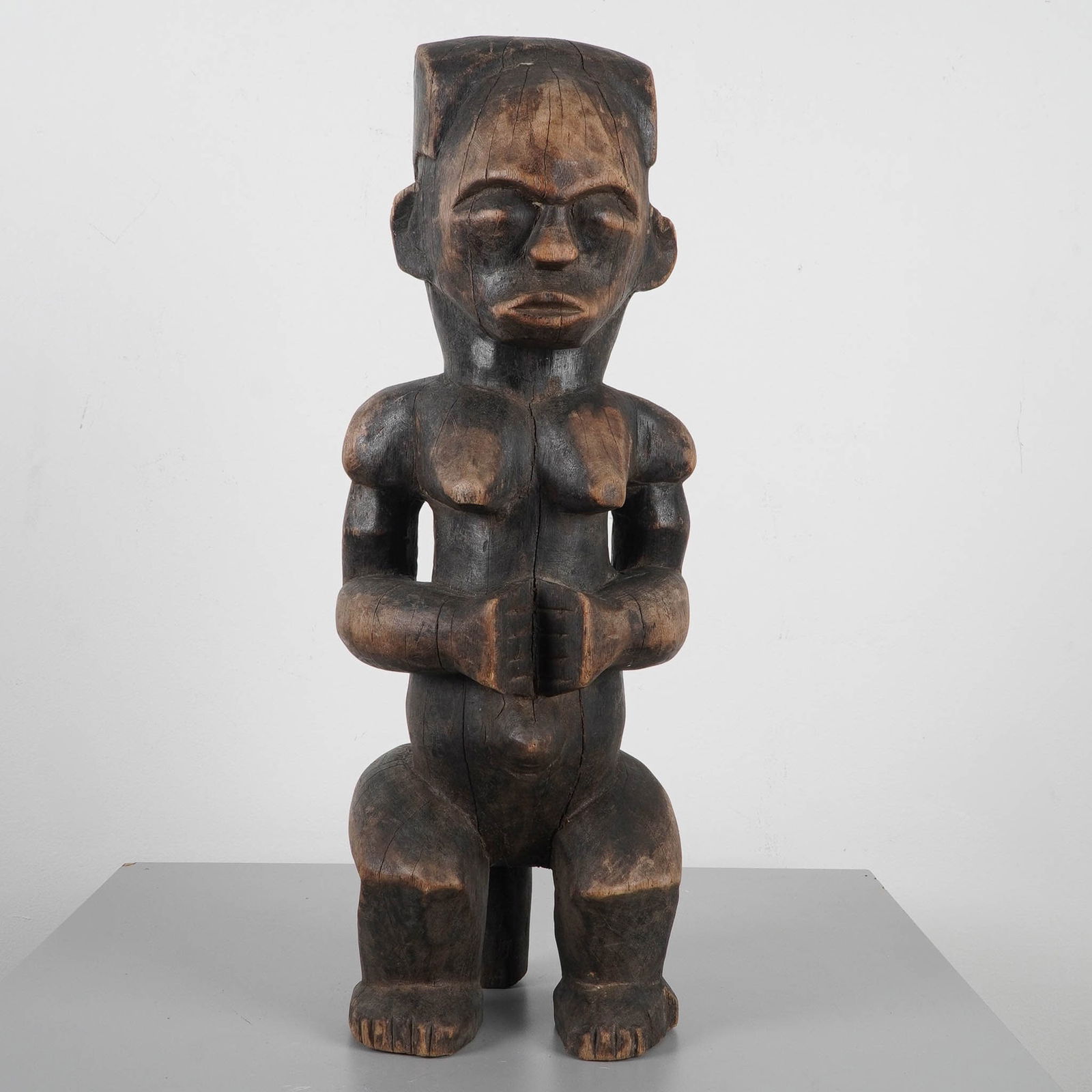 West African Hand-Carved Fang Beiri Reliquary Guardian Figure (1 of 5)