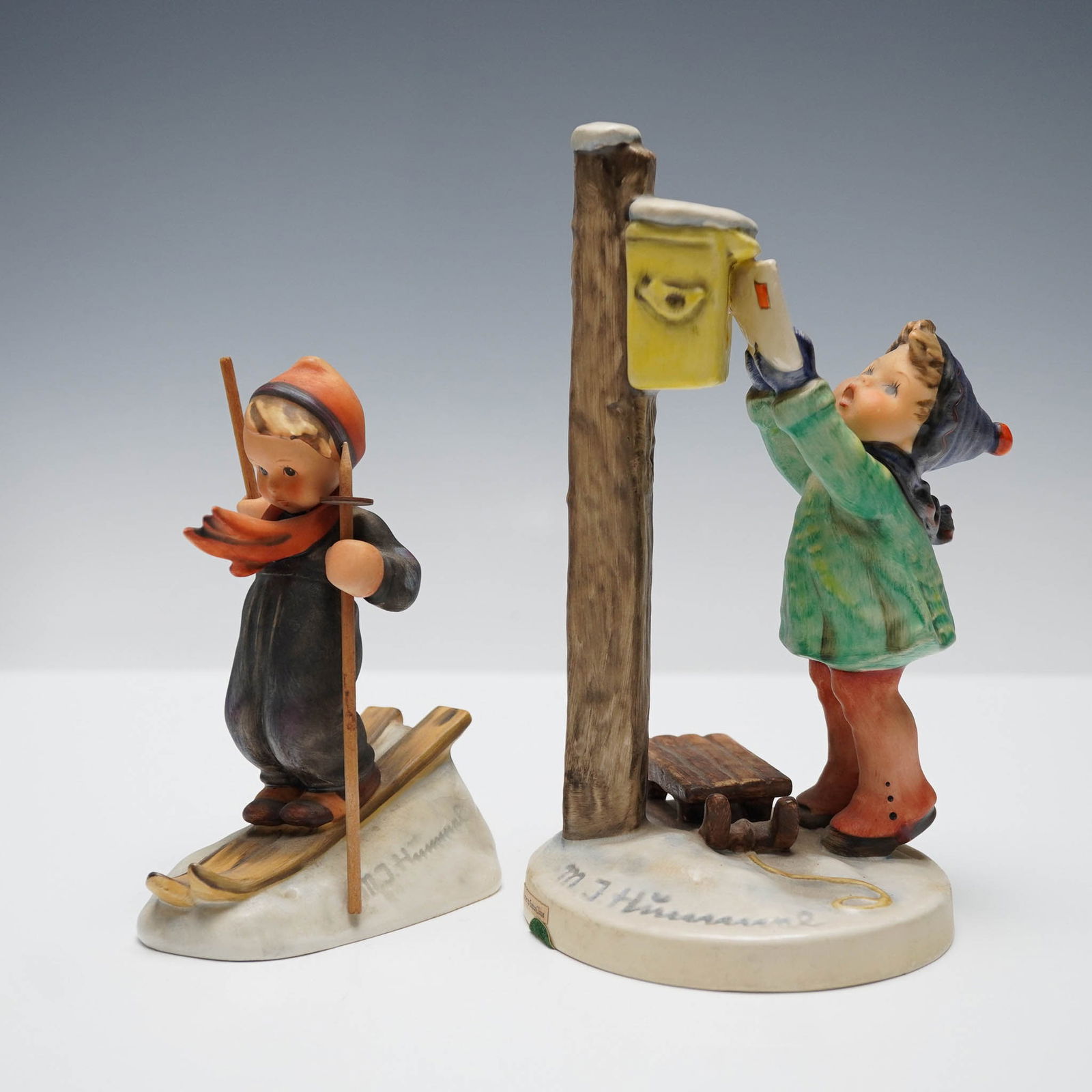 Goebel Hummel Figurines, A Letter to Santa Claus and Skier (1 of 6)